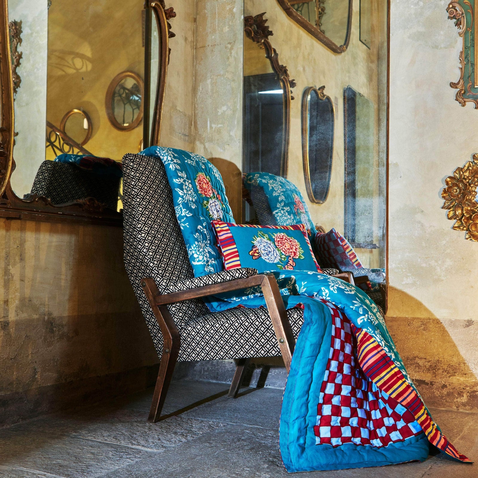 Cotton Cushion | Kandem Queen Green