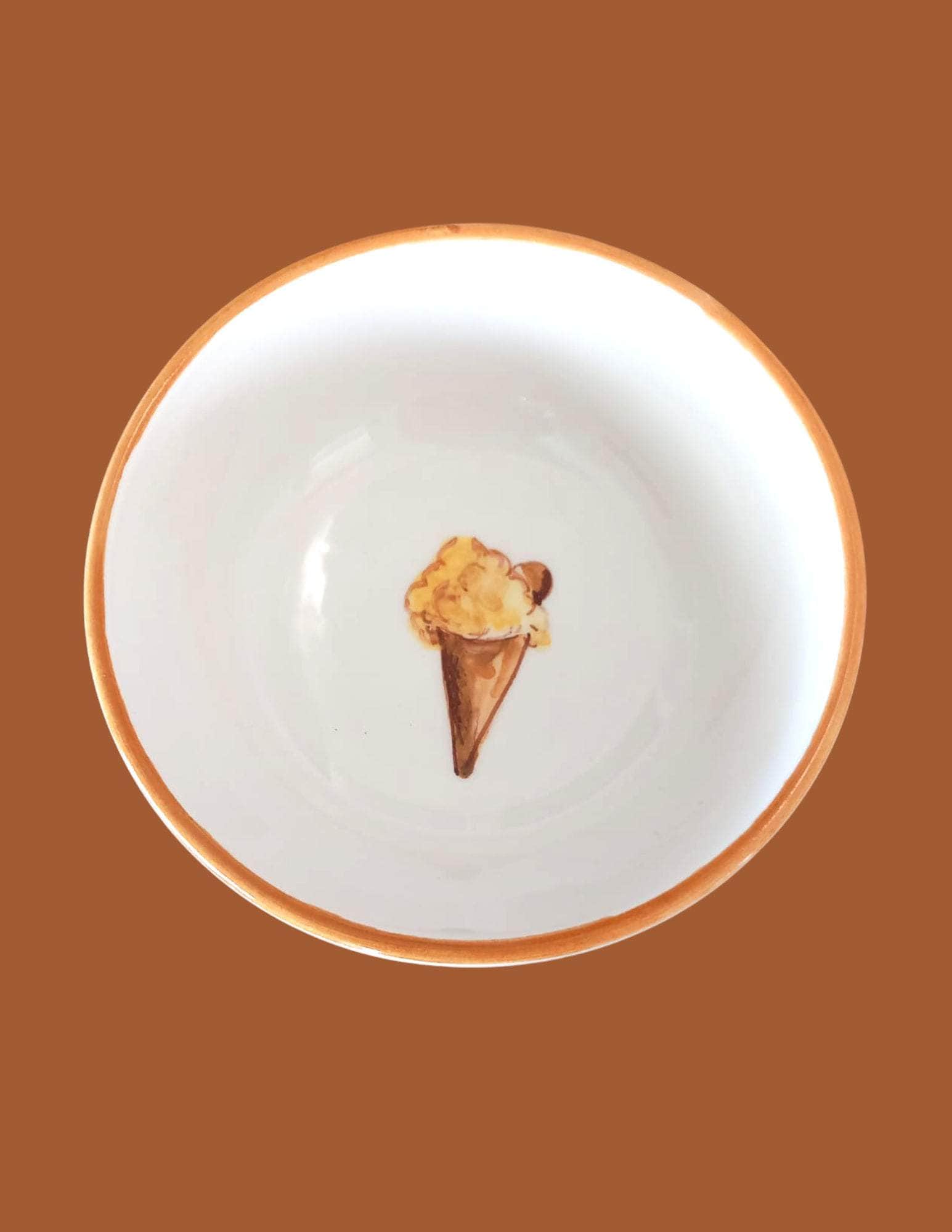 Ceramic Ice-Cream Bowls | Set Of 4