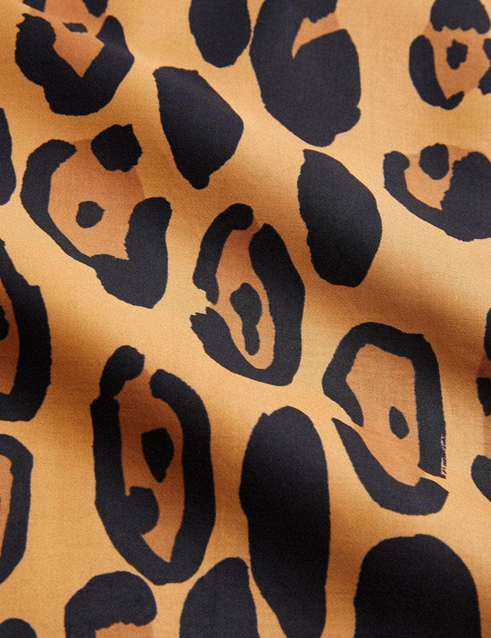 Child's Leopard Print King Fitted Sheet