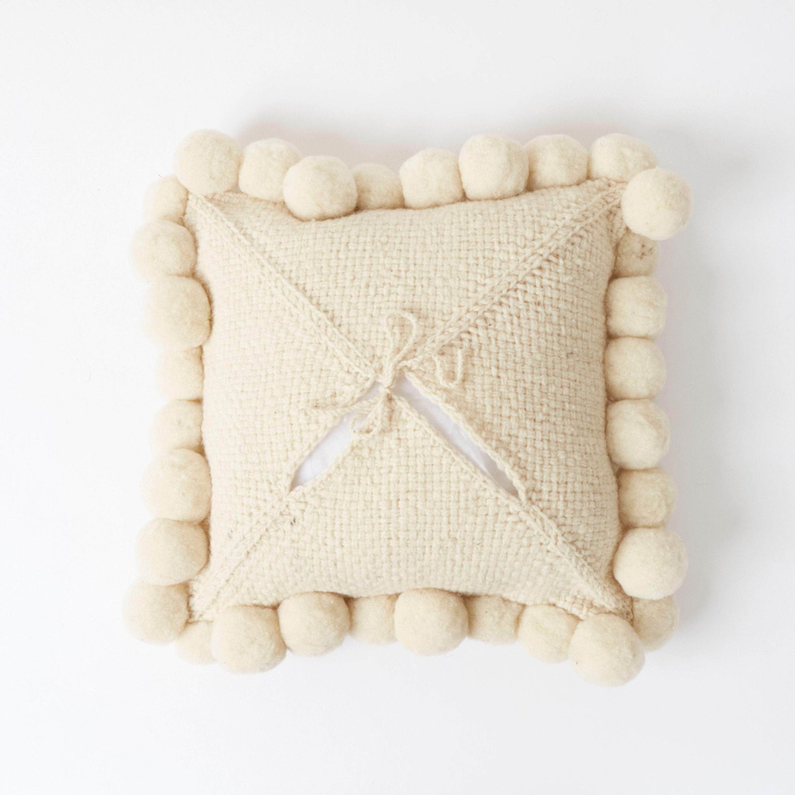 Valle Pom Pom Cushion / Square
