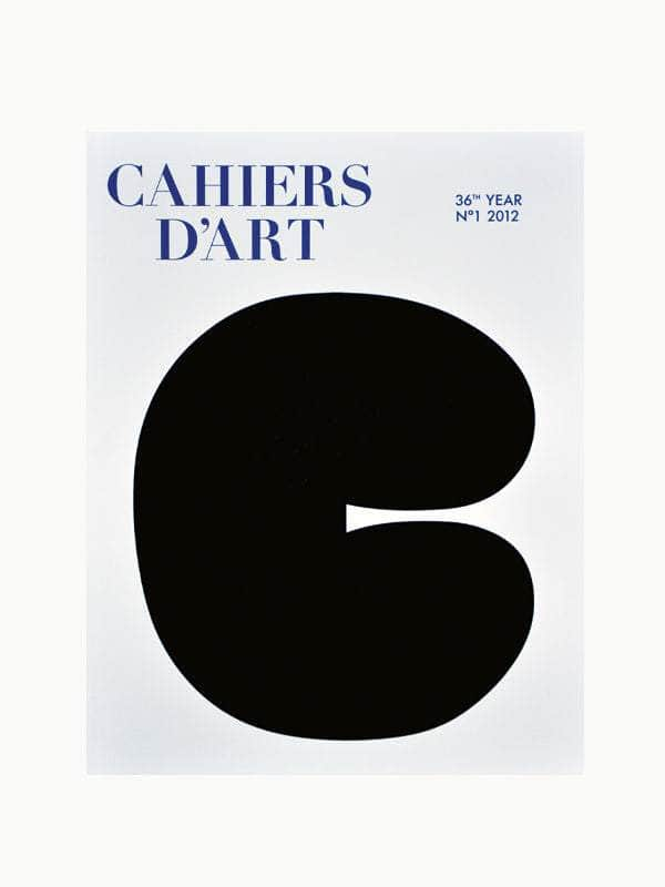 Cahiers d'Art Revue No. 1 2012: Ellsworth Kelly