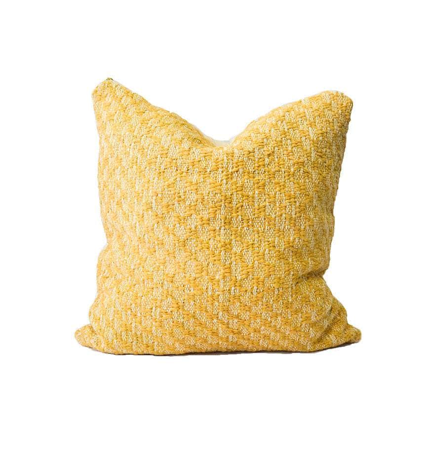 Organic Cotton Pitaya Yellow Pillow