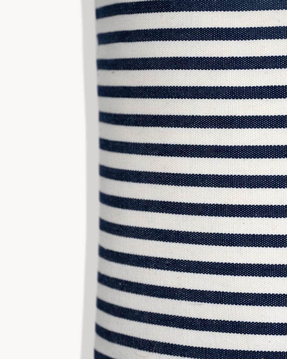 Sofia Breton Stripe Cotton Cushion Cover