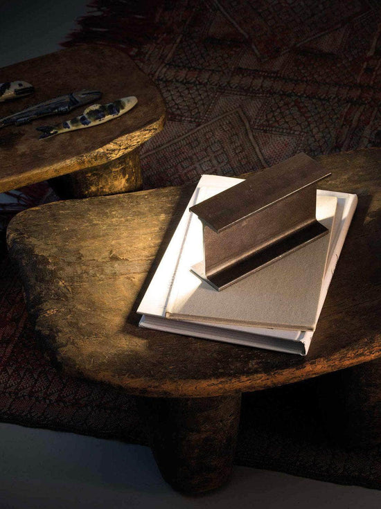 Raw Metal Table Lamp - Mini Mais Plus Que Cela Je Ne Peux Pas by Rudy Ricciotti