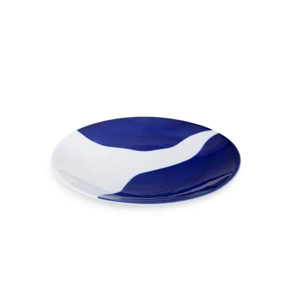 Viso Blue and White Porcelain Plate